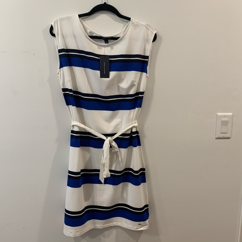 NWT Tommy Hilfiger Casual Cotton Stripped Dress